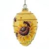 Kurt Adler Bee Hive Glass Hanging Ornament