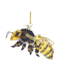 Noble Gems Honey Bee Hanging ornament