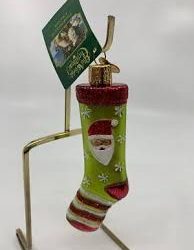 Old World Christmas Sock Ornament
