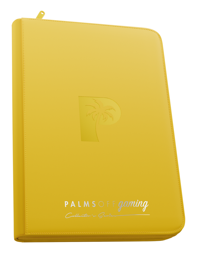 TOP-09-YEL_collectors-series-9-pocket-top-loader-zip-binder-yellow_profile__41543
